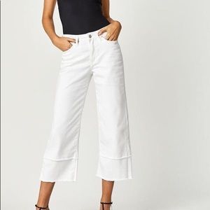 Mavi White Crop Jeans